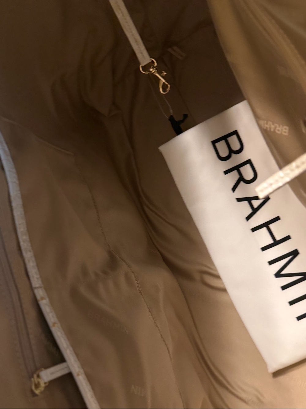 Brahmin Weekender Croc-embossed tote - Picture 13 of 13